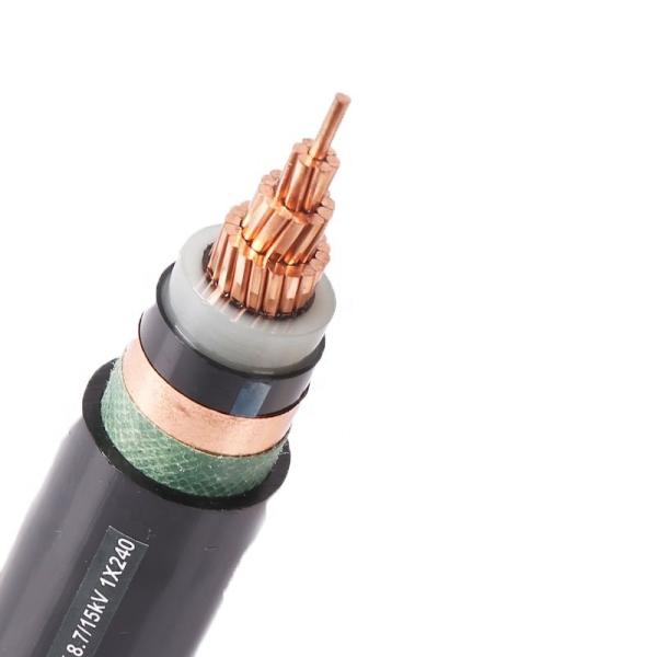 Low Voltage VFD VSD Copper Wire Shielded YJVP Cable 3x120 sq mm 26/35KV