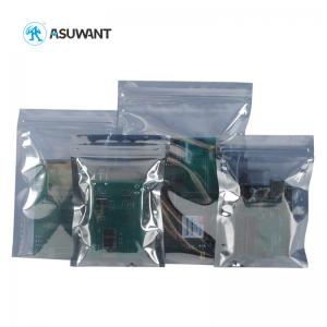 Anti Static Transparent Shielding Resealable Foil Zip Lock Bags