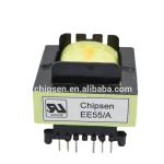 Large Watt Transformer EE55 ferrite Core and Bobbin from ISO Manufacturer