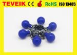 Reusable silver chloride ECG electrode medical suction bulb ECG electrode for