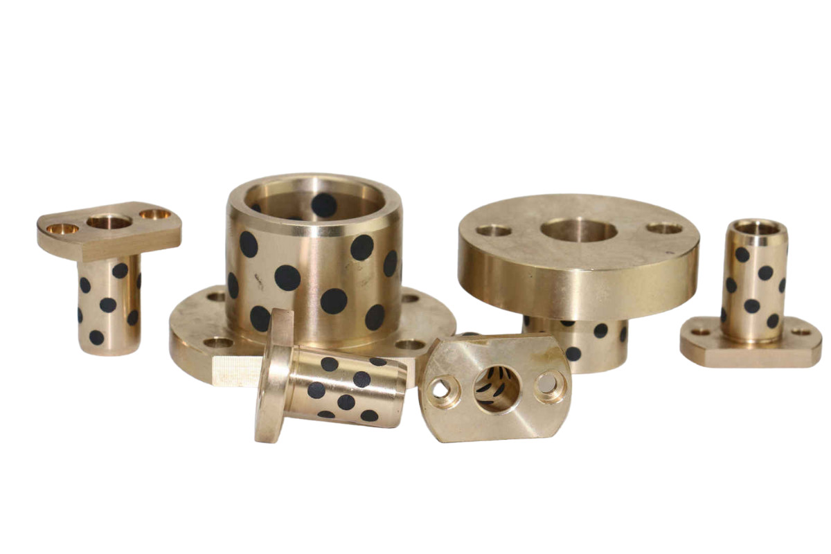 Maintenance-free Oilless Bushes featuring ZCuZn25AI6Fe3Mn3 Alloy and Self-Lubricating bearings