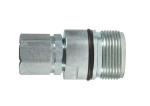 Steel Threaded Quick Connect Screw To Connect For German Market KCV Series