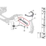 For Rolls-Royce Cullinan Front Right Lower Arm Straight OEM 31106893396