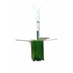 Solar Mobile Led Light Monocrystalline Silicon Tower Cuboid For Urban Traffic