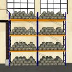 2 Tons Long Span Racking System CE Heavy Duty Storage Racks