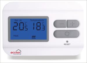China Battery Operated Boiler Room Thermostat Non - Programmable 16V factory