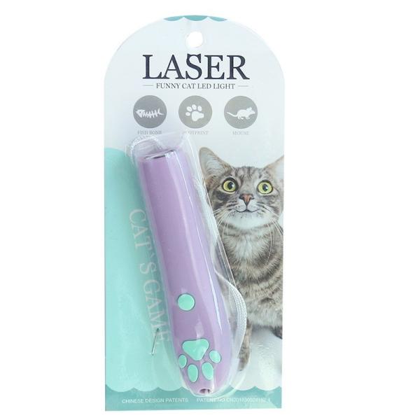 Interactive Relief Laser Tickle Cat Stick Pet Supplies Cat Toy Design Projection