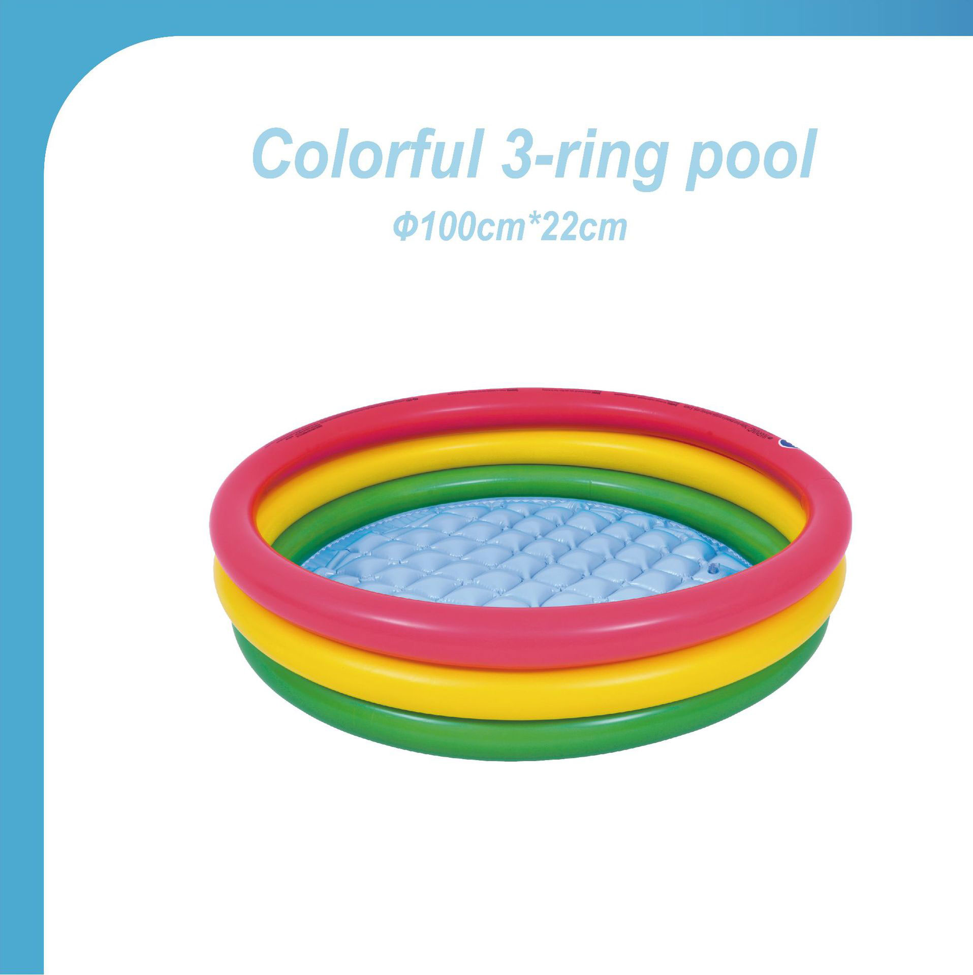 Summer Set Paddling Pool Inflatable Water Toy for Baby Kids Outdoors Multiple Sizes