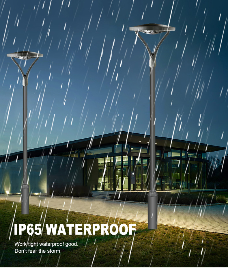 Garden Lamp 30W 3000-6000K IP65 600*600*520MM 5.8KG 140-76MM 3-6M