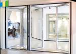 Residential And Commercial Aluminum Frame Glass Sliding Bifold Door Price