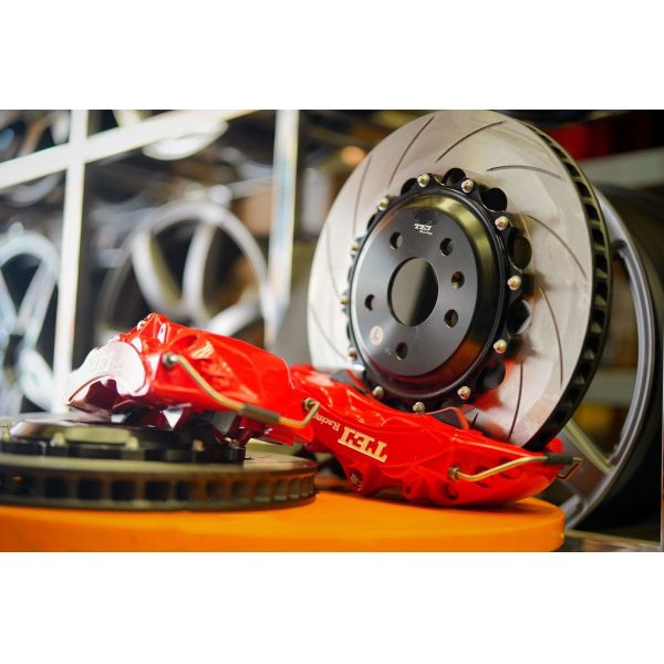 09-13 Volkswagen Golf GTI MK6 Big Brake Kit S60 6 Piston Forged Caliper