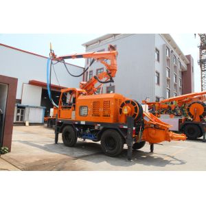 KC2012W Wet Shotcrete Machine Wireless Remote Control With External Air