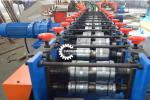PU Foamed Roller Shutter Door Machine Slat Roll Forming Machine 5.5kw