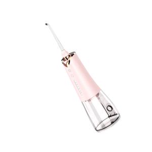 China Handheld 5V Cordless Oral Irrigator / Water Teeth Cleaner Pink 265g High Pressure factory