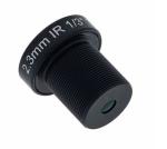 2.3mm 3.5mp F2.2 1/3 inch m12 wide angle cctv board IR lens