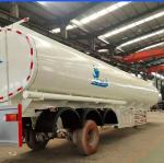 New Oil Semi Trailer Liquid Discharging Tanker Semi Trailer Water Tanker Trailer