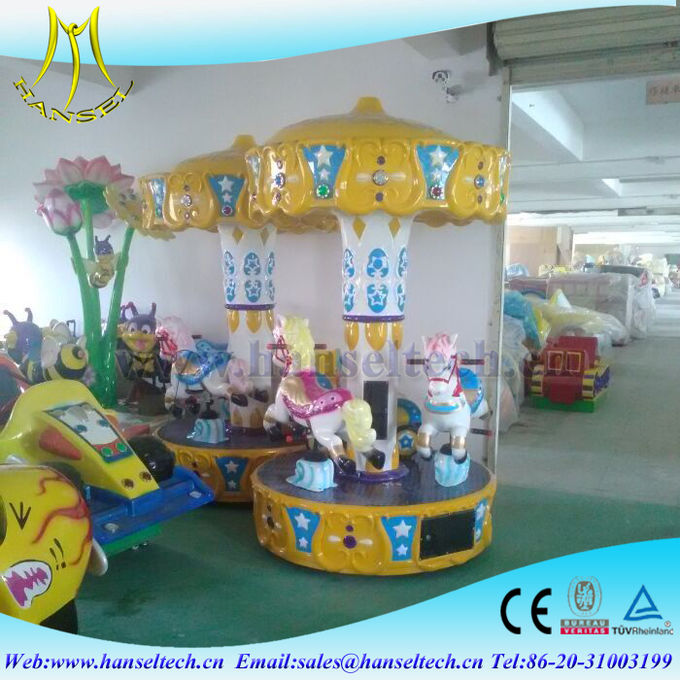Hansel   Kids games Merry go round amusement fun park rides carousel horse for sale
