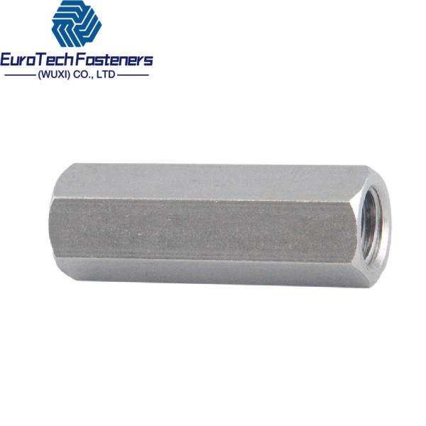 Hexagon Coupling Nut Din 6334 3/4" 5/8" 1/4" Male To Female Ss Stainless Steel