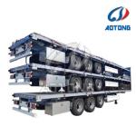14000mm Curtain Trailer for Russia Market Steel Main Beam 500mm Hight Europe