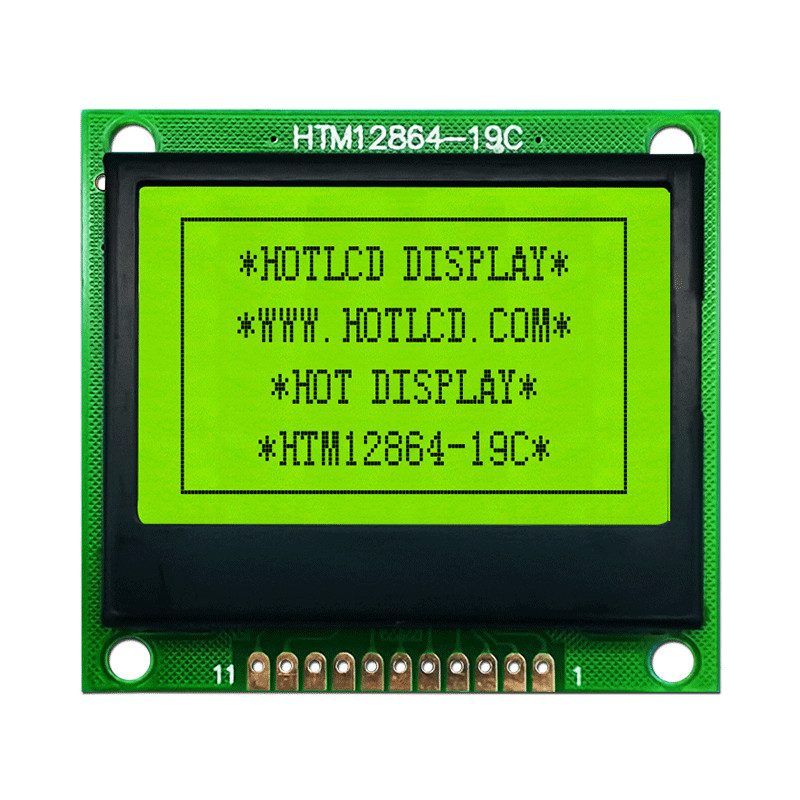 128X64 FSTN Graphic LCD Module With White Backlight HTM12864-19C