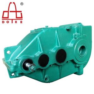 China ZSC A Gear Speed Reducer 3 Stages Vertical Helical Gearbox With Bearing Capacity factory