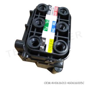 China Air Suspension Control Valve Unit For Audi A8D4 Bentley Mulsanne A6 C7 4G 4H0616013 4G0616005C 4H0616005C factory