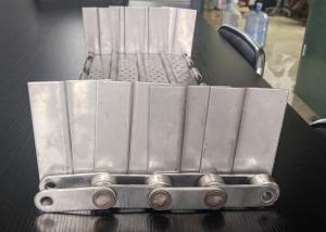 China 304 316 430 Stainless Steel Plate Link Conveyor Belt factory