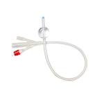 Medical Disposable 100% Silicone Foley Balloon Catheter For Urinal Sterile