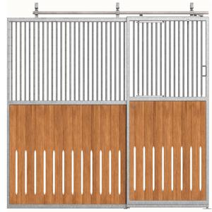 China Portable Galvanized Steel Pipe Horse Stable Fence Panel As Paddock factory