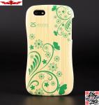 New Fashion Design 3D Printing Flowers Aluminum Bumper Cover Case For Iphone 5