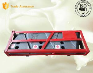 China High Cr Cast Iron Retention Ring Cement Steel Mill Liners Quenching / Tempering factory