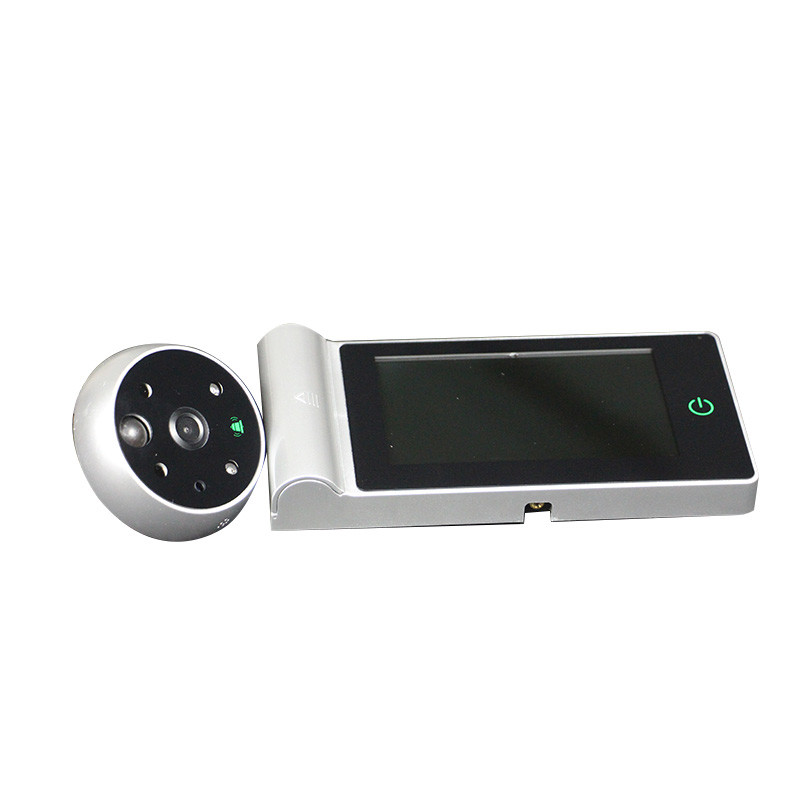 Easy To Install 4.3 Inch WIFI Door Viewer Motion Detection Night Vision