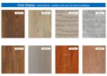 1.5-3.0mm Self Adhesive Lvt Flooring Waterproofing Wood Lvt Luxury Vinyl Tile