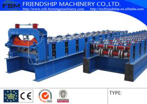China YX51-240-720 Type Metal Deck Roll Forming Machine Uesd 1.0-1.5mm Thickness PPGI factory