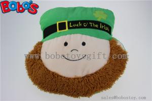 China Plush Doll Smile Face Shape Sofa Pillow Stuffed Soft Hug Car Cushion factory