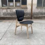 Modern Dining Room Furniture Upholstered Leather Wood Chair in Traditional