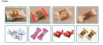 Automatic horizontal plastic film bags heat sealing machine continuous band