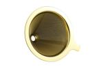 Professional Reusable Paperless Coffee Dripper Double Mesh Rose Color