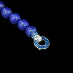 925 Silver Gold-Plated Bracelet Versatile Jewelry For Girls Lapis Lazuli Genuine
