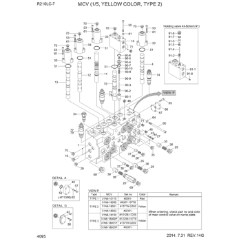 Parts 31N6-18000 Hyundai scheme