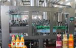 Touch Rotary Juice Filling Machine 18 Heads 4.5KW Stainless Steel