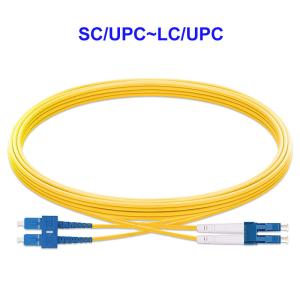 China SC UPC LC UPC Single Mode fiber Patch Cord factory