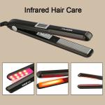 Professional LCD Display Flat Iron Hair Straightener Ultrasonic Infrared Ionic