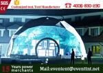 Outdoor large Geodesic dome marquee circus tent event tent camping family tent