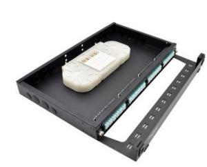 China 19&quot; FTTH MPO MTP Patch Panels LC 1U Fiber Cassette Module Rack Mount factory
