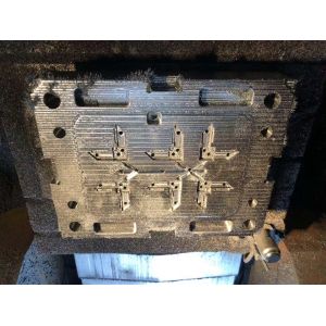China Steel Plastic Injection Molding Small Plastic Parts With Aluminum Parts Mould on sale