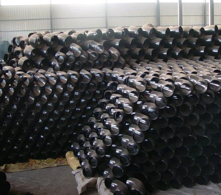 Long Radius Weld 90 Degree Elbow , Astm A234 WPB 45 Degree Pipe Elbow