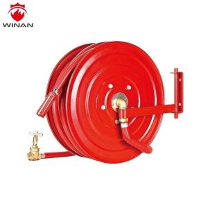 China DN25 Stainless Steel Fire Hose Reel 1&quot; Or 3/4&quot; For Fire Fighting Equipment factory