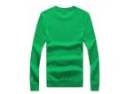 Crew Neck Men's Long Sleeve T - Shirts Knitted Classic Ribbed Cuffs Casual Tees