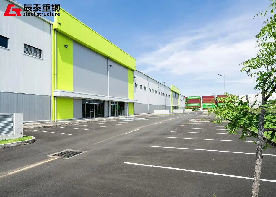 Galvanized Steel Frame Storage Building Lightweight Steel Warehouse Building Construction